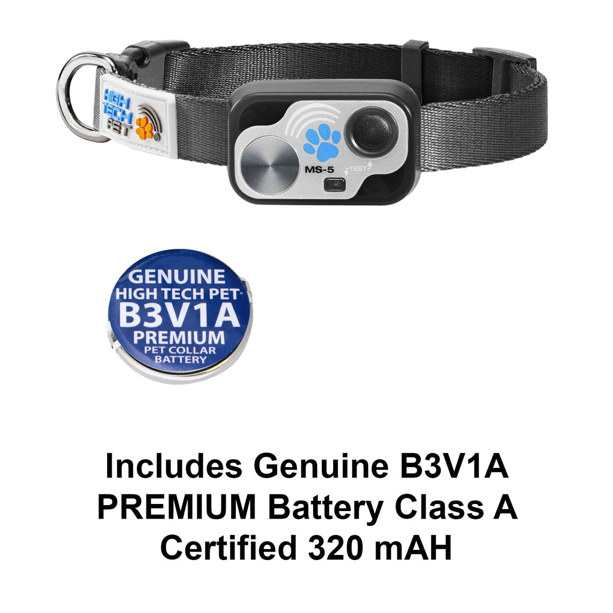 MS-5 Black Designer Series Automatic Pet Door Collar