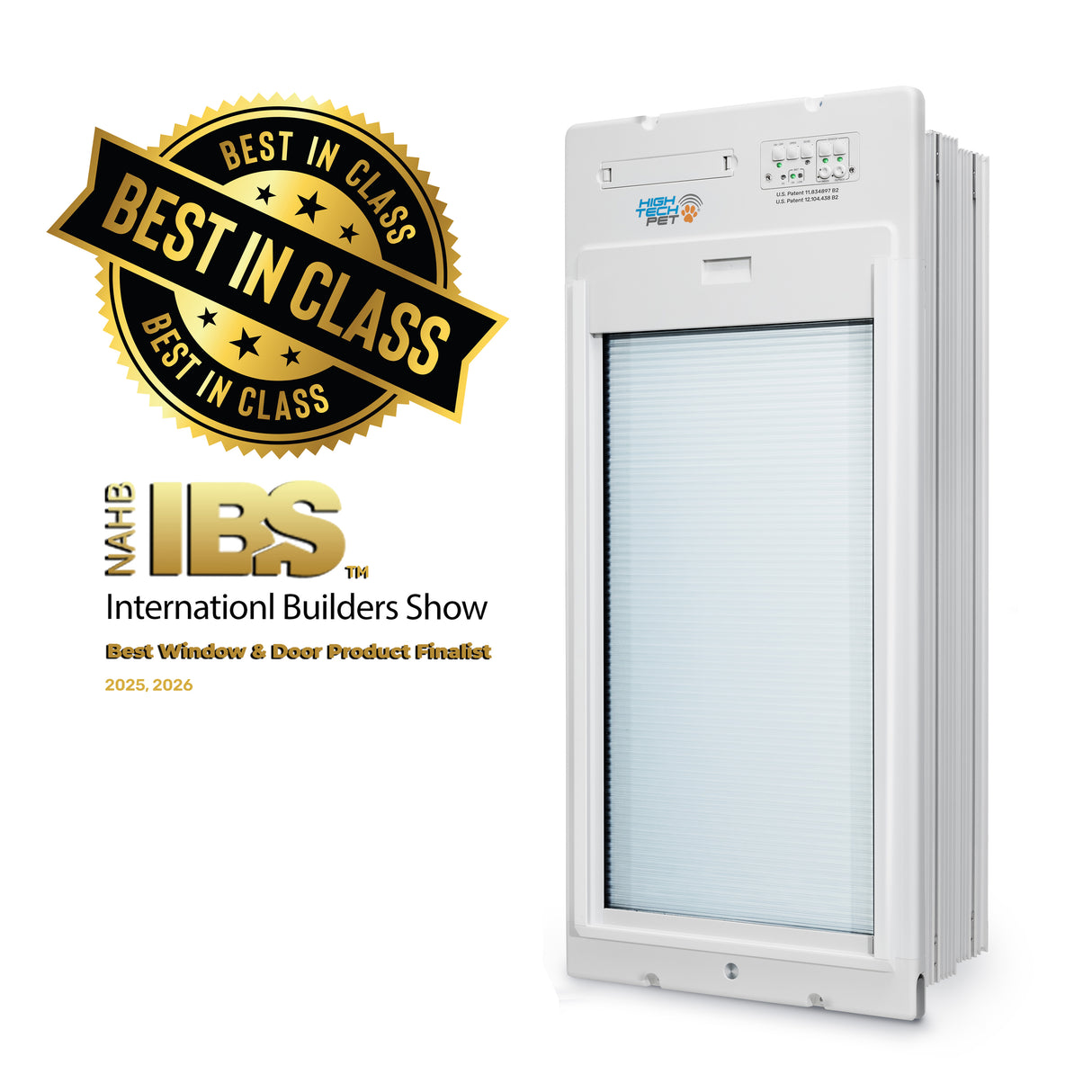 PXR-XLW EXTRA LARGE WALL MOUNT POWER PET ROLL UP WiFi ENABLED PET DOOR