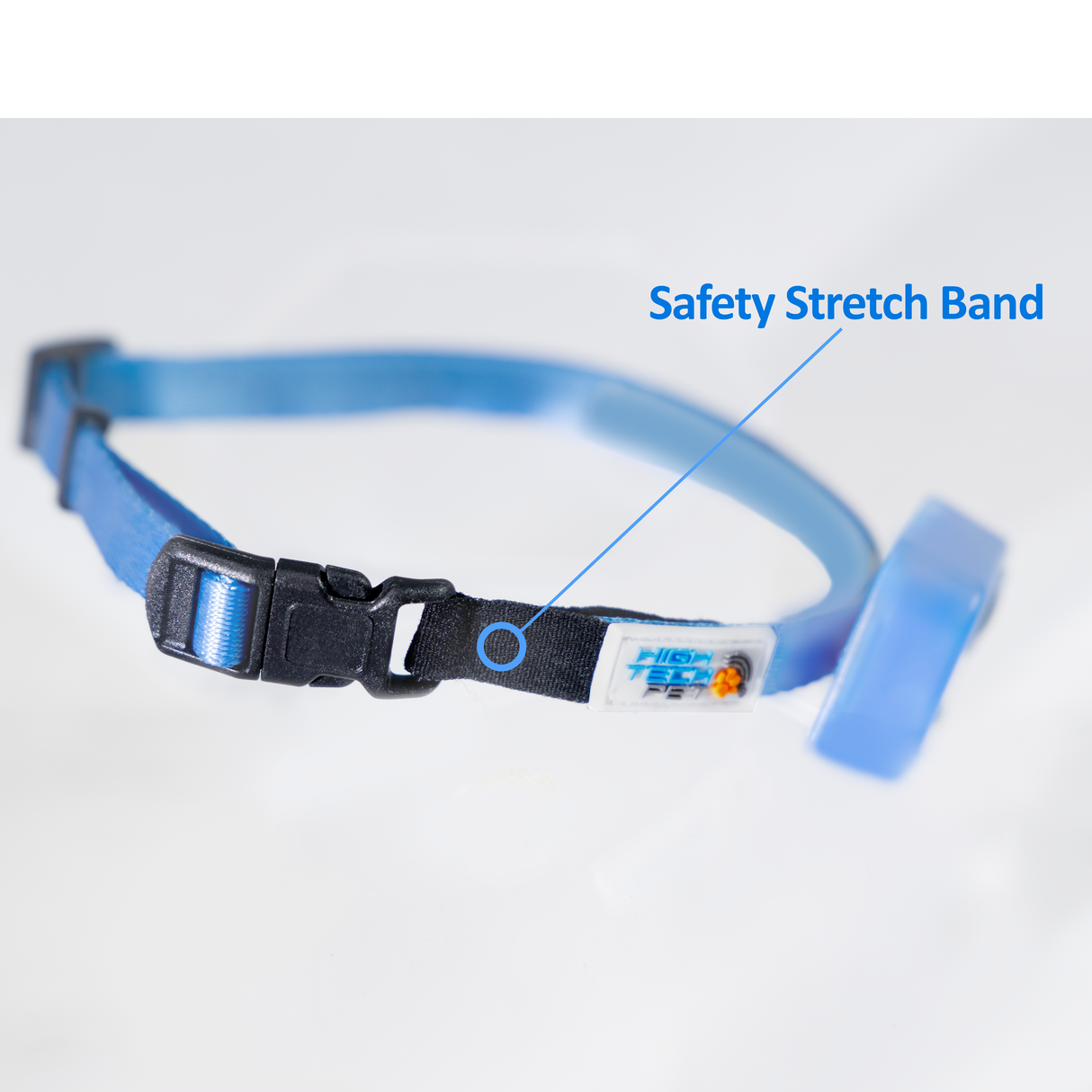 MS-5 Designer Series Blue Cat Safety Collar