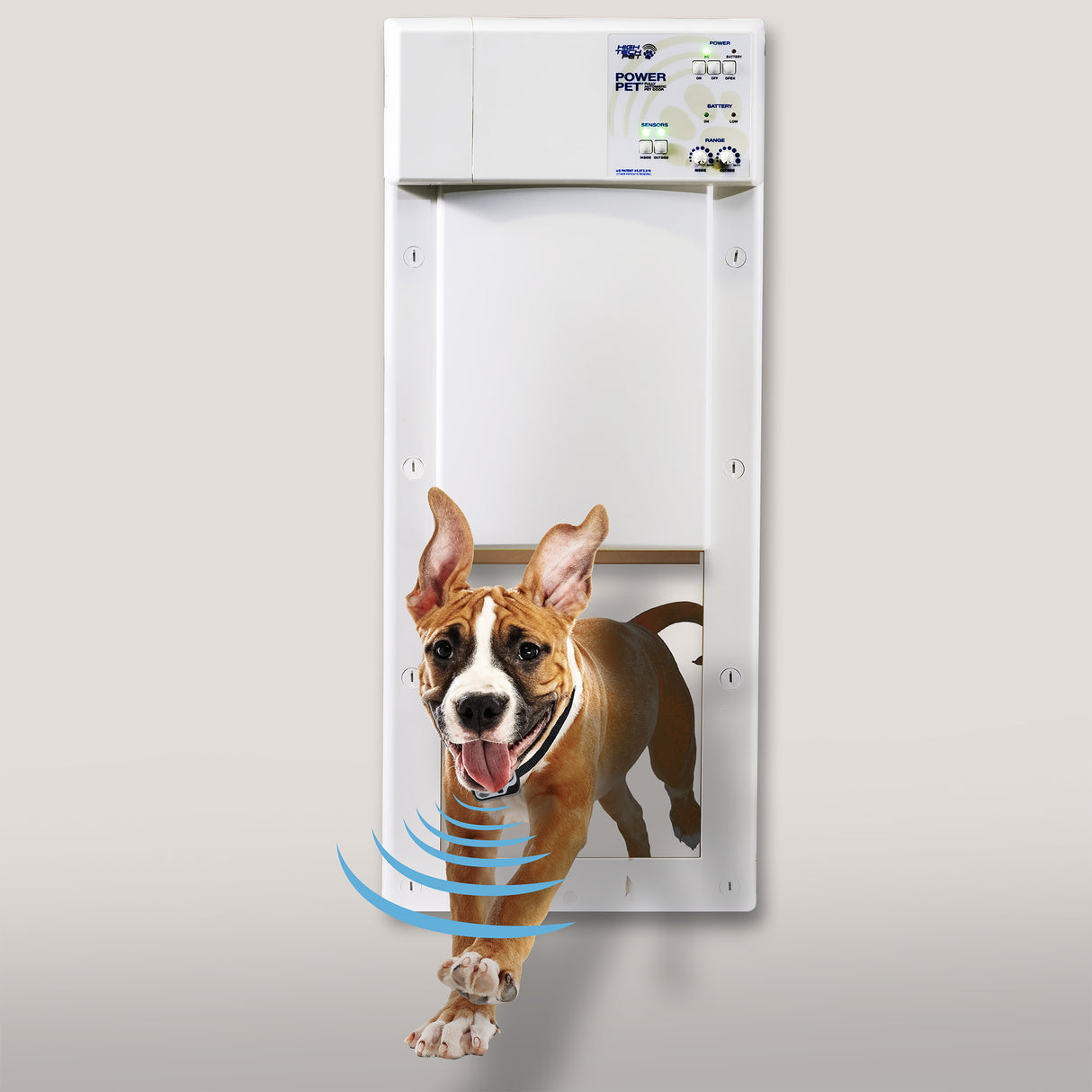 PX-1W MEDIUM STANDARD WALL MOUNT POWER PET DOOR