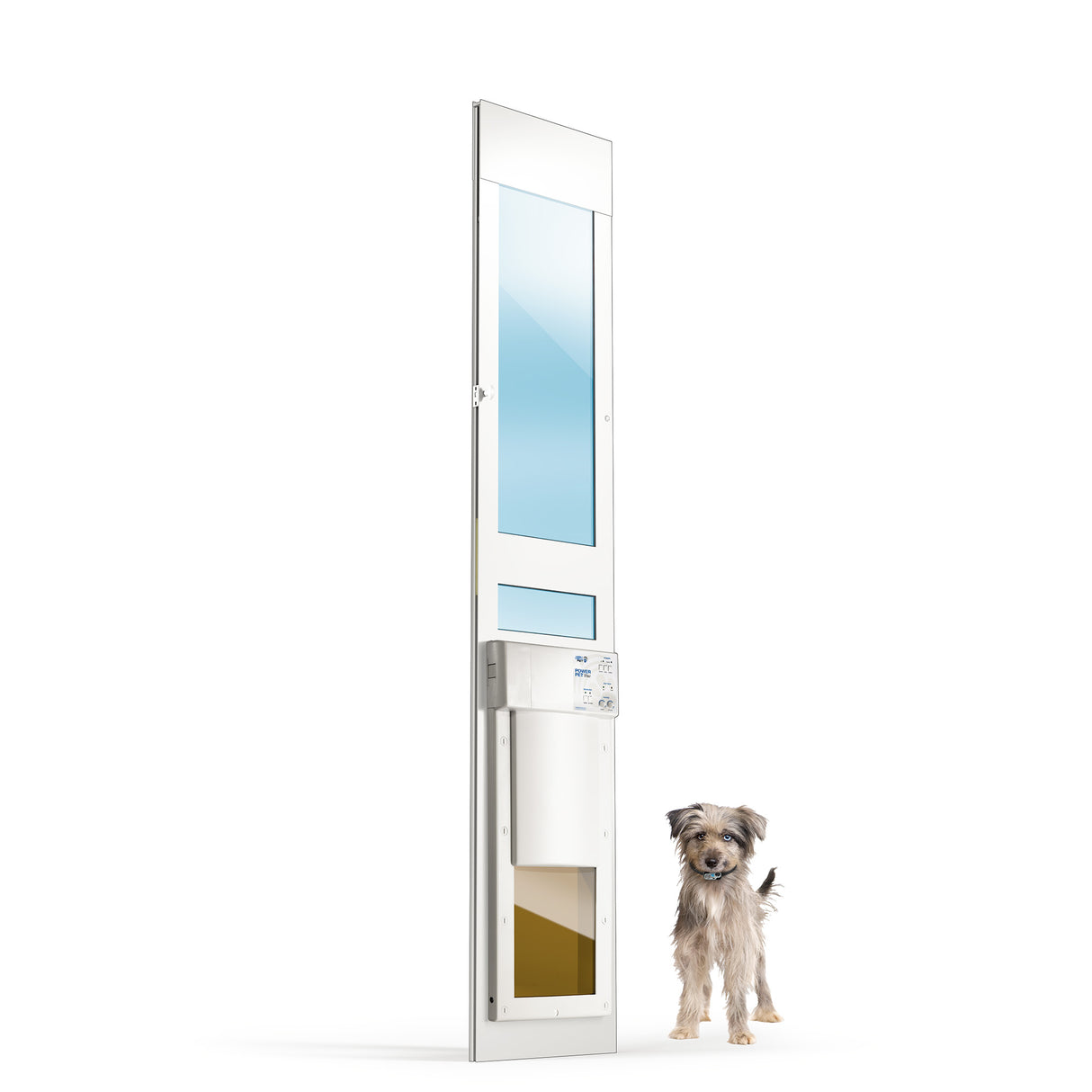 POWER PET® FULLY AUTOMATIC PATIO PET DOORS NEW IMPROVED DESIGN!
