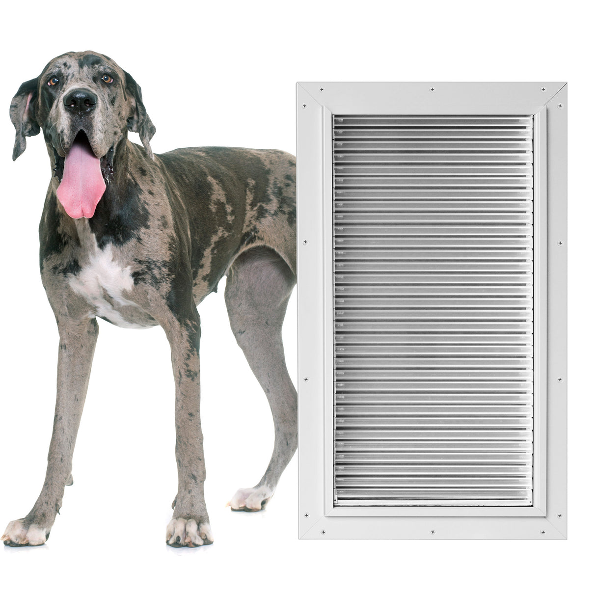 Armor Flex Dog Door, Extra Large Door Mount
