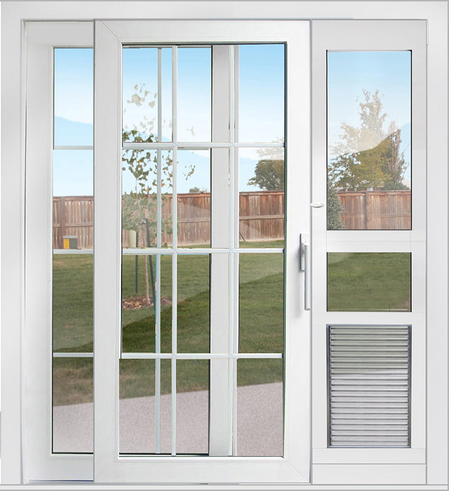 Armor Flex Patio Pet Door, Medium, Regular Height