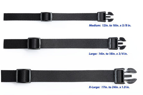 SOLID BLACK DELUXE COLLAR