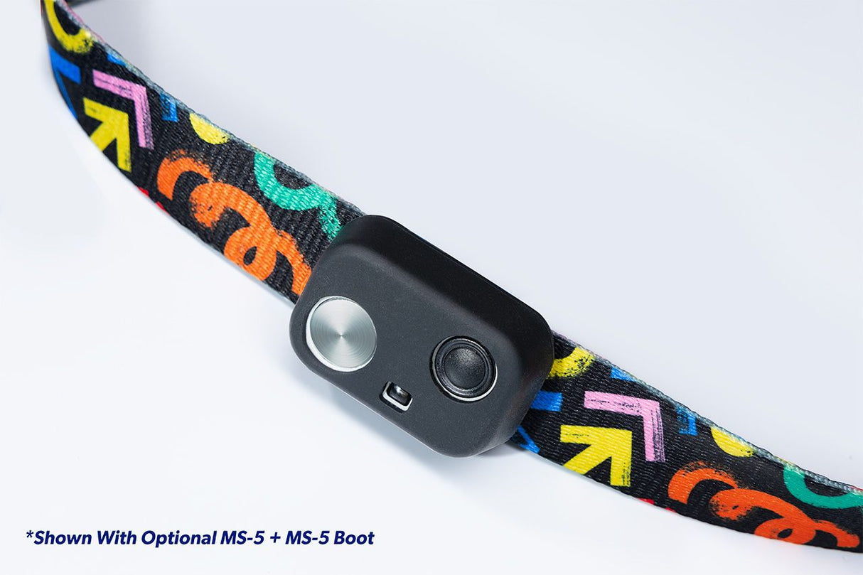 MS-5 UPGRADE KIT: 'MAC' PATTERN DELUXE COLLAR + MS-5 BOOT - Medium