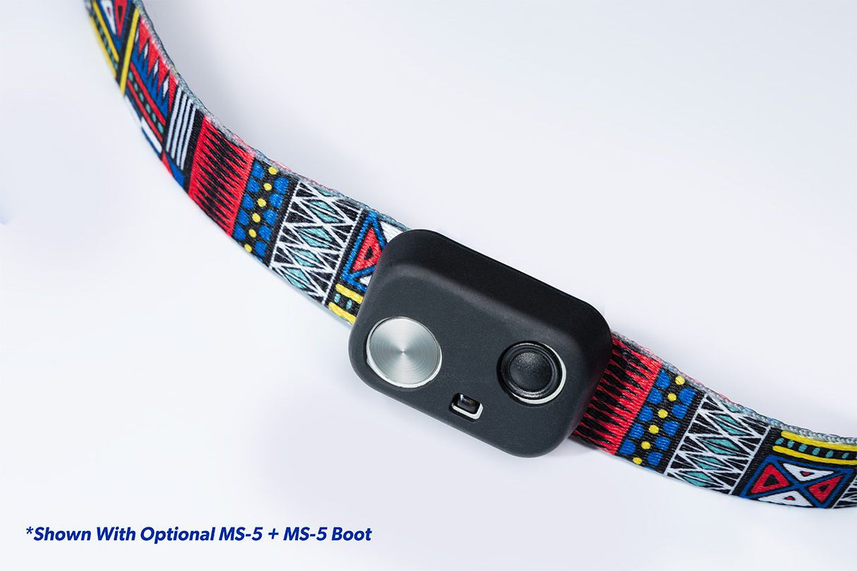 MS-5 UPGRADE KIT: 'TRIBAL' PATTERN DELUXE COLLAR + MS-5 Boot