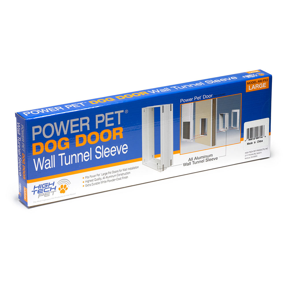 Power Pet Aluminum Wall Tunnel Size: Large (for Model PX-2 and PX-2WiFi Power Pet Door