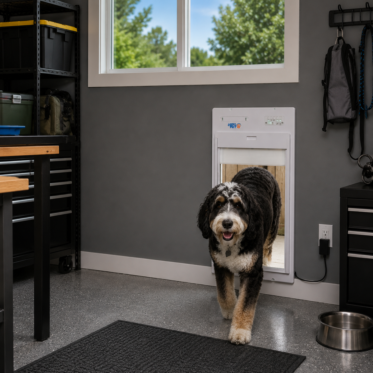 How to Install a Garage Doggy Door
