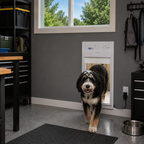 How to Install a Garage Doggy Door