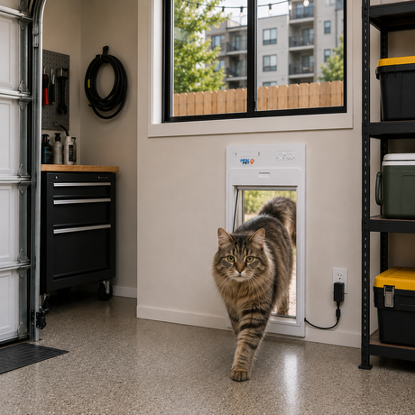 Choosing the Right Garage Cat Door
