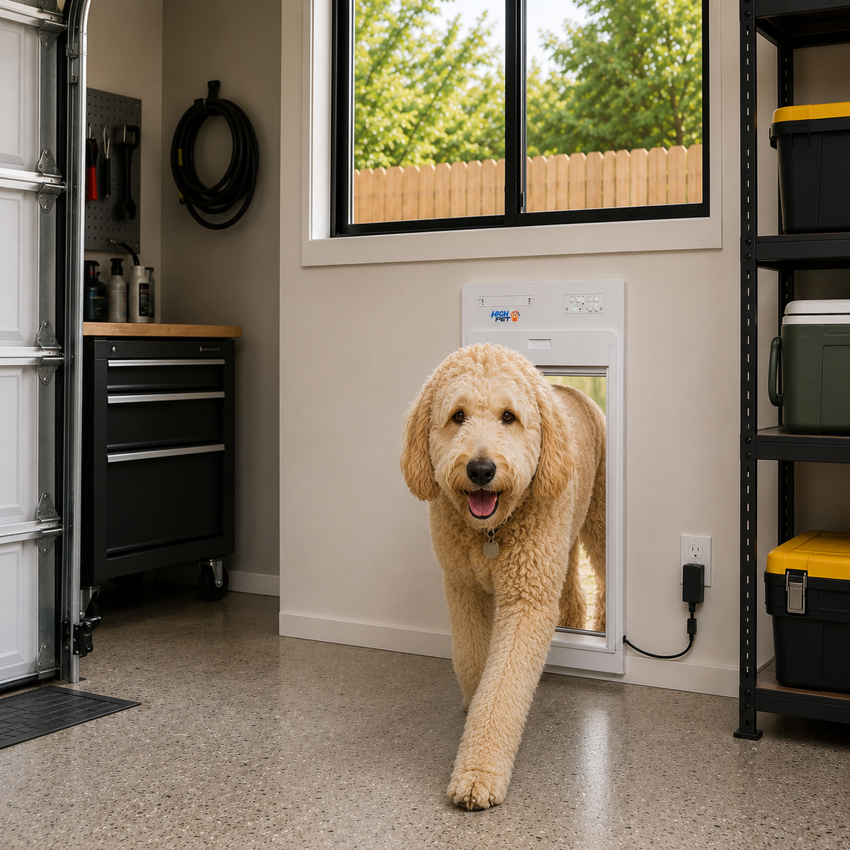 Safety Tips for Garage Doggy Doors