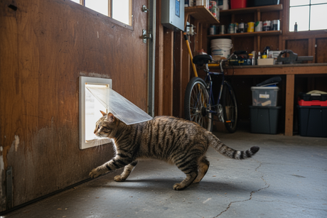 Reviews of Garage Cat Door Options