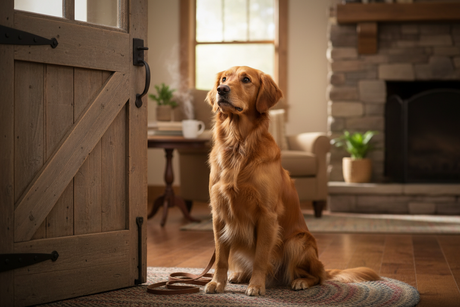 How to Train Your Dog for Door Etiquette (And What a Doggie Door Fixes Automatically)