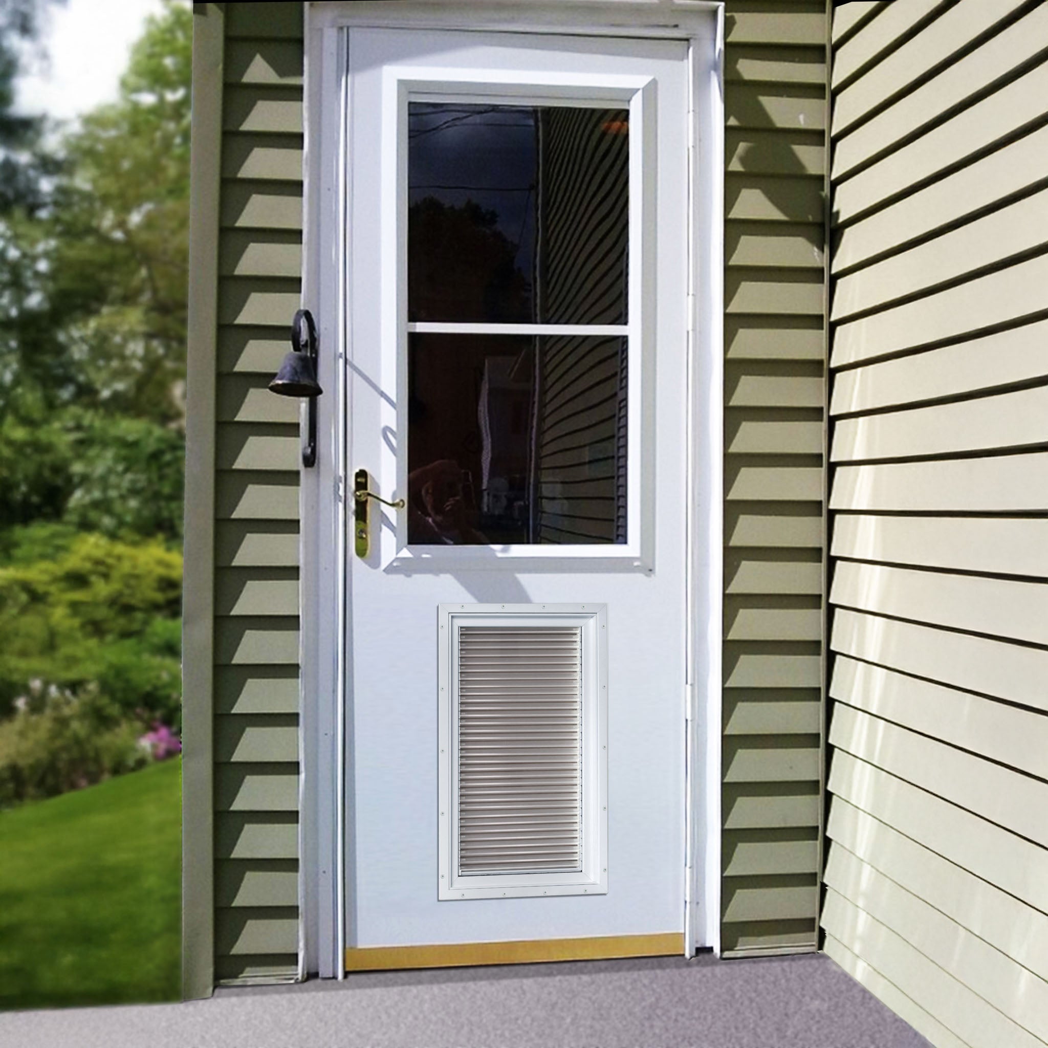 Armor Flex Dog Door, Extra Large Door Mount – High Tech Pet