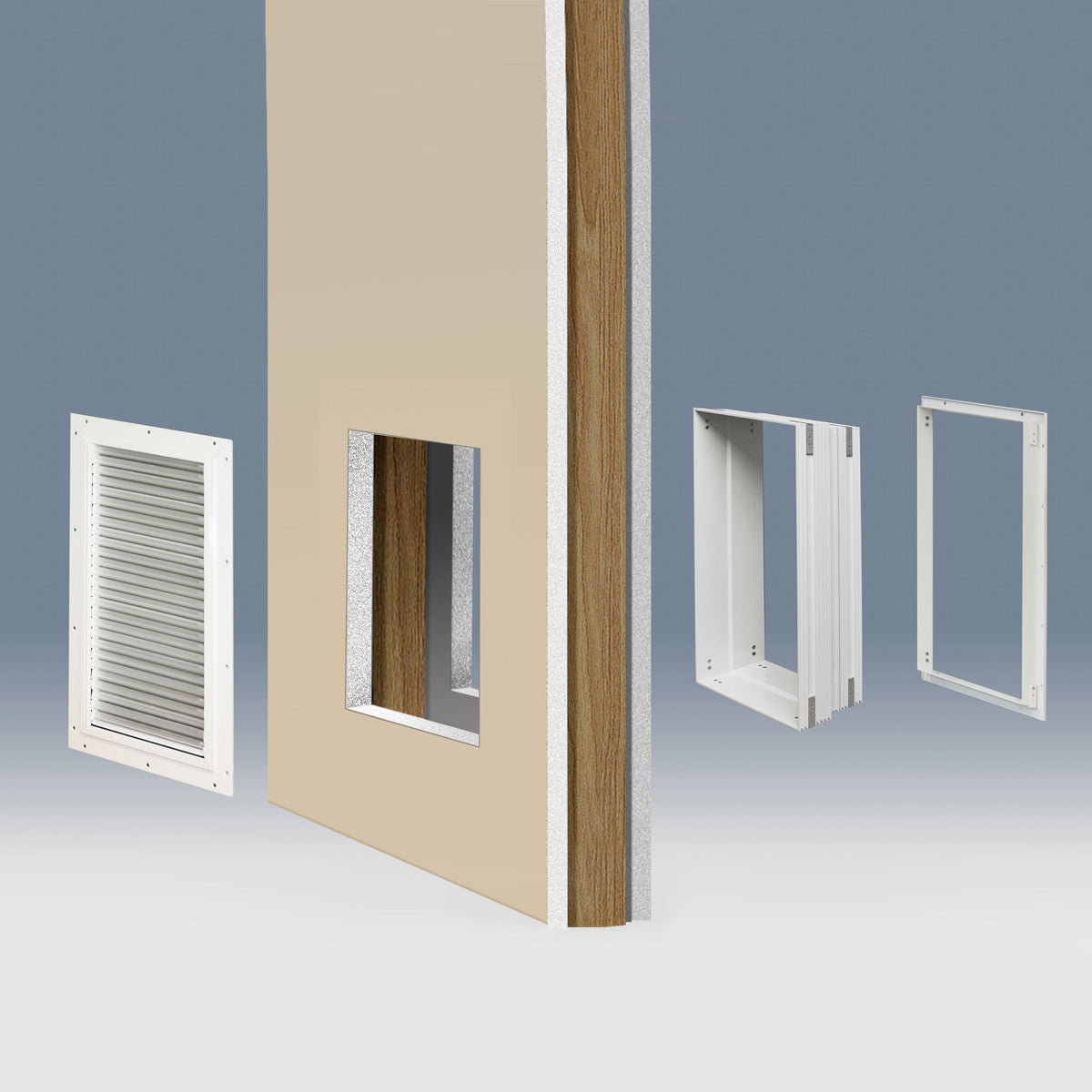 Armor Flex Large Wall Mount Dog Door – High Tech Pet
