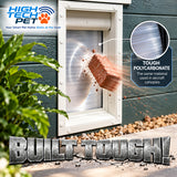 Power Pet Roll Up Smart Automatic Dog Door - XL, Door Installation
