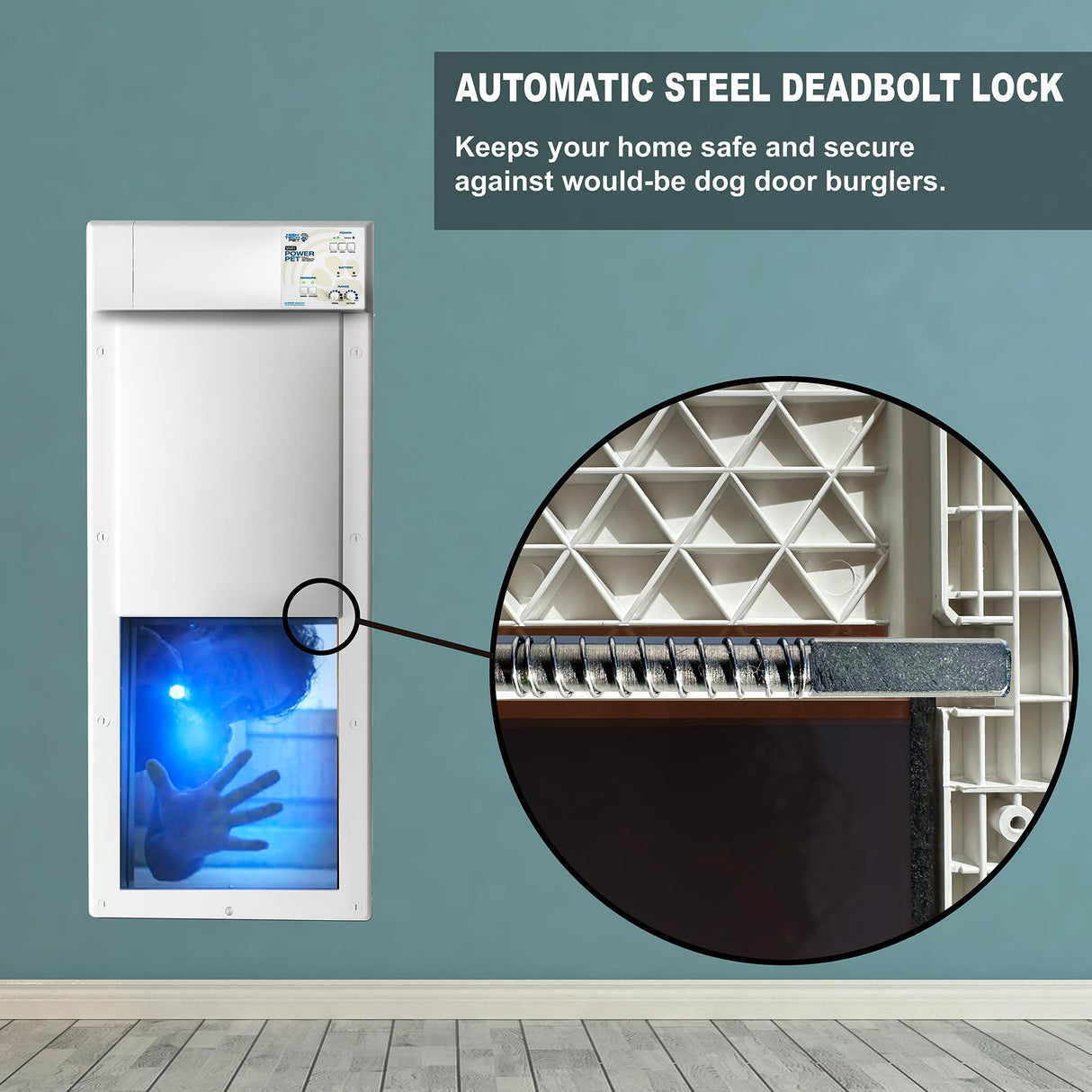 Model PX-2 LARGE POWER PET ® DOOR for All Pets up to 100 lbs.