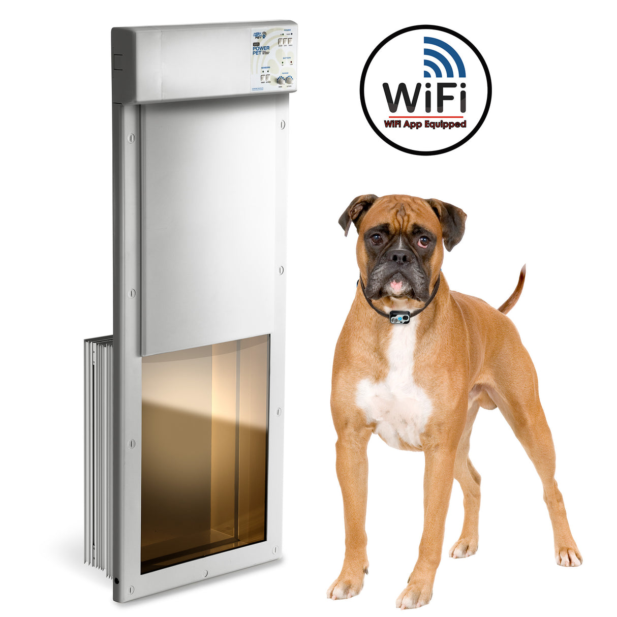 Large Wifi Controlled Power Pet Door