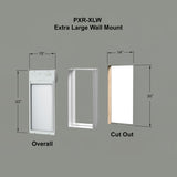POWER PET ROLL UP Automatic WiFi Pet Door: XL, Wall Mount
