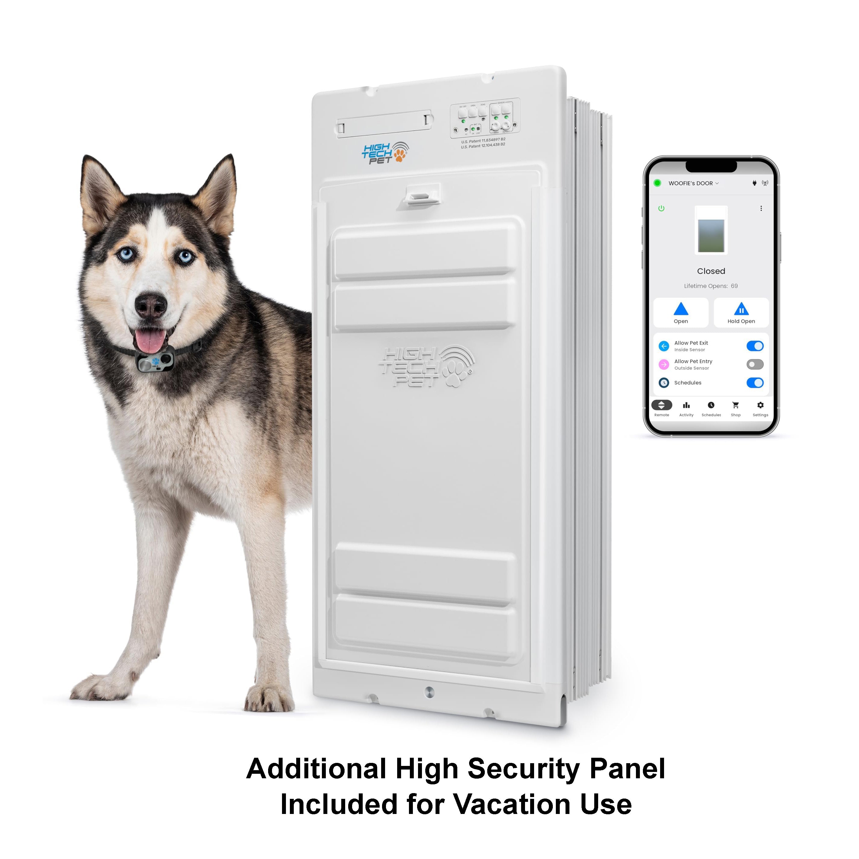 PetSafe porte a pet その他 Wall PetDoors.com – Flaps Vinyl Tinted Dual | Door Pet Entry その他