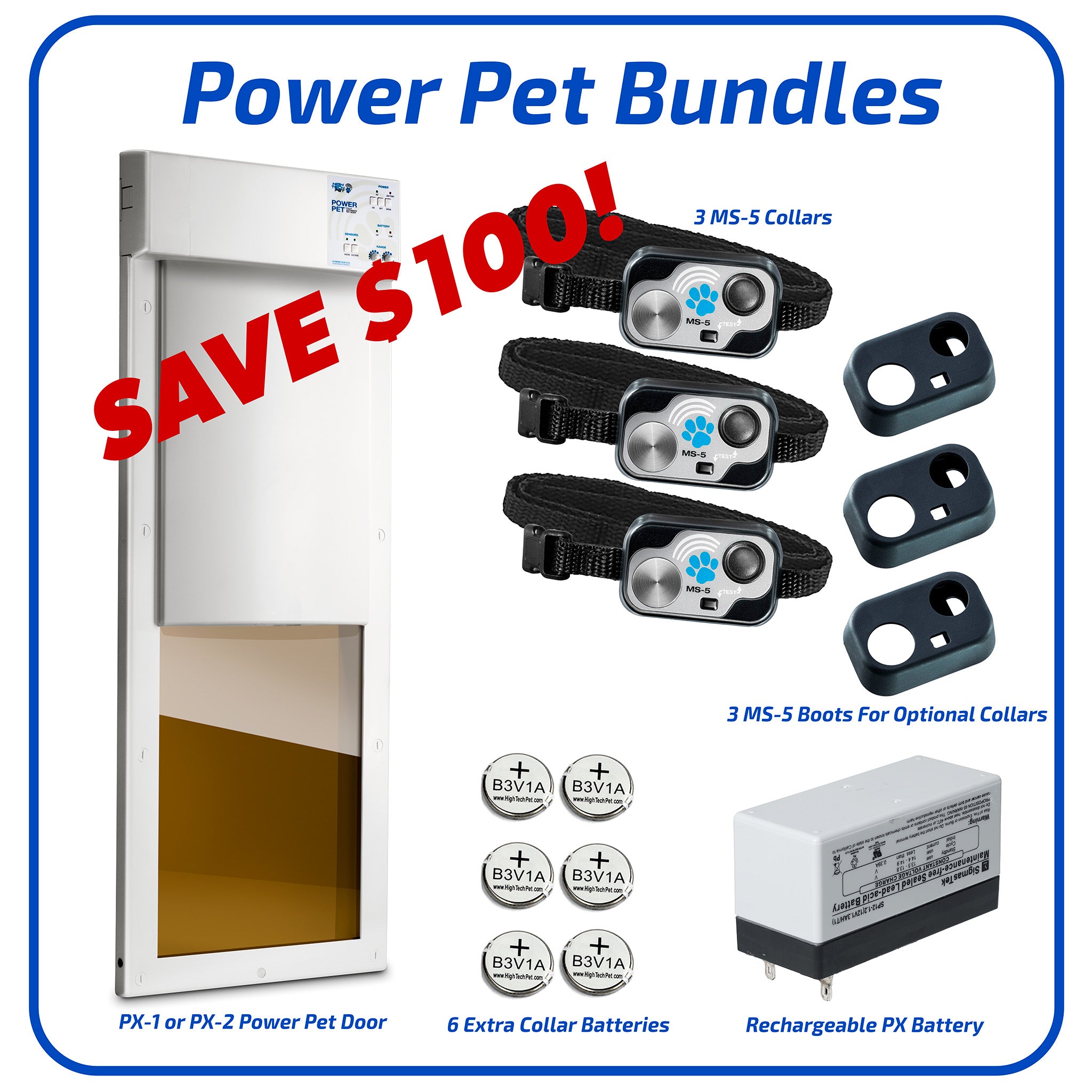 Power Pet Door Super Bundle – High Tech Pet