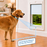 Power Pet® Roll Up Smart Automatic Dog Door - Medium, Wall Installation