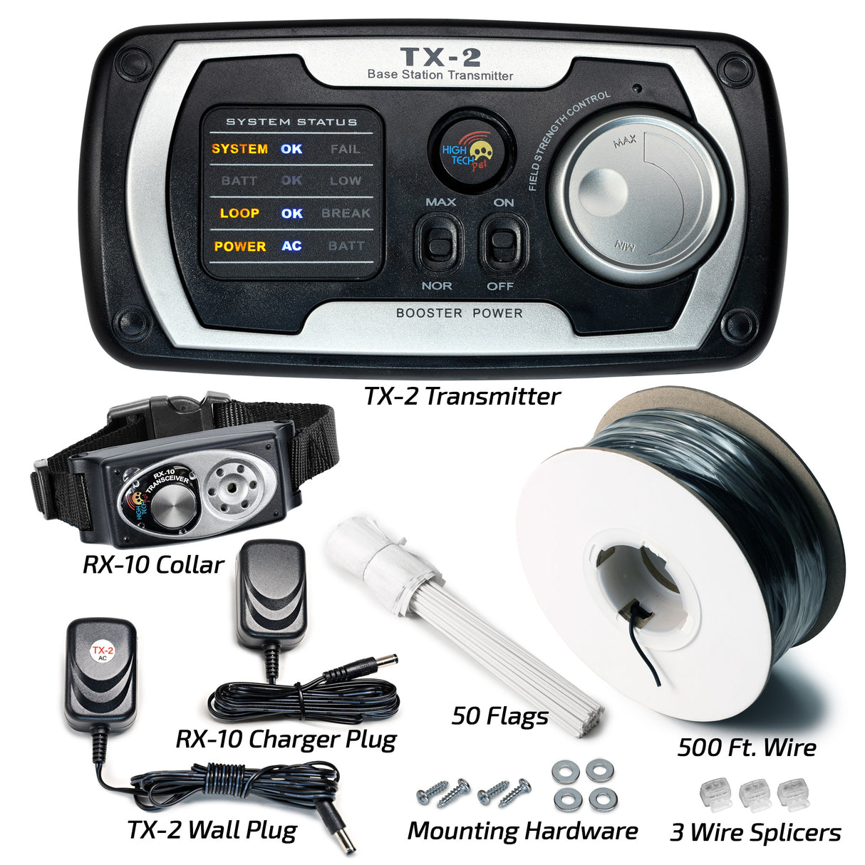 X-10 Rechargeable Multi-Function Electronic Dog Fence