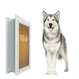 Duraflex Heavy Duty Dog Door - Wall Mount - Large