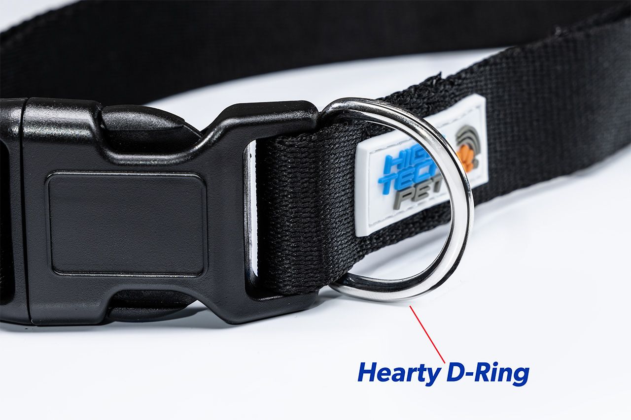 MS-5 COLLAR WITH DELUXE BLACK STRAP AND BOOT – High Tech Pet