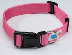 SOLID PINK DELUXE COLLAR
