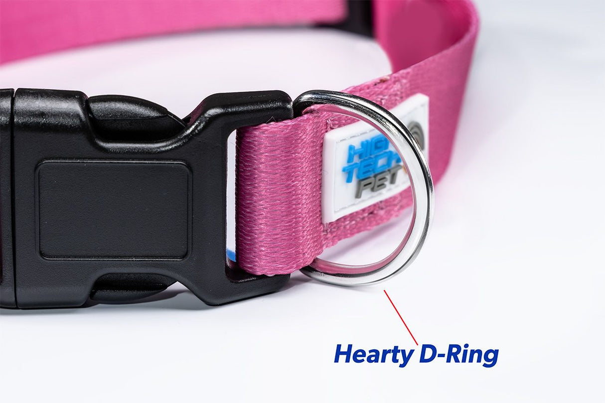 MS-5 COLLAR WITH DELUXE PINK STRAP AND BOOT - Large