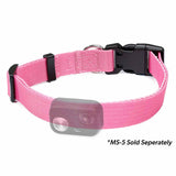 MS-5 UPGRADE KIT: 'SOLID PINK' DELUXE COLLAR + MS-5 Boot - Extra Large