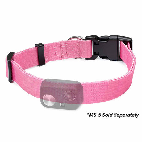 MS-5 UPGRADE KIT: 'SOLID PINK' DELUXE COLLAR + MS-5 Boot - Extra Large