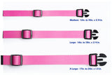 MS-5 UPGRADE KIT: 'SOLID PINK' DELUXE COLLAR + MS-5 Boot - Extra Large
