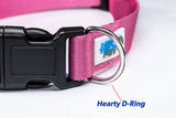 MS-5 UPGRADE KIT: 'SOLID PINK' DELUXE COLLAR + MS-5 Boot - Extra Large