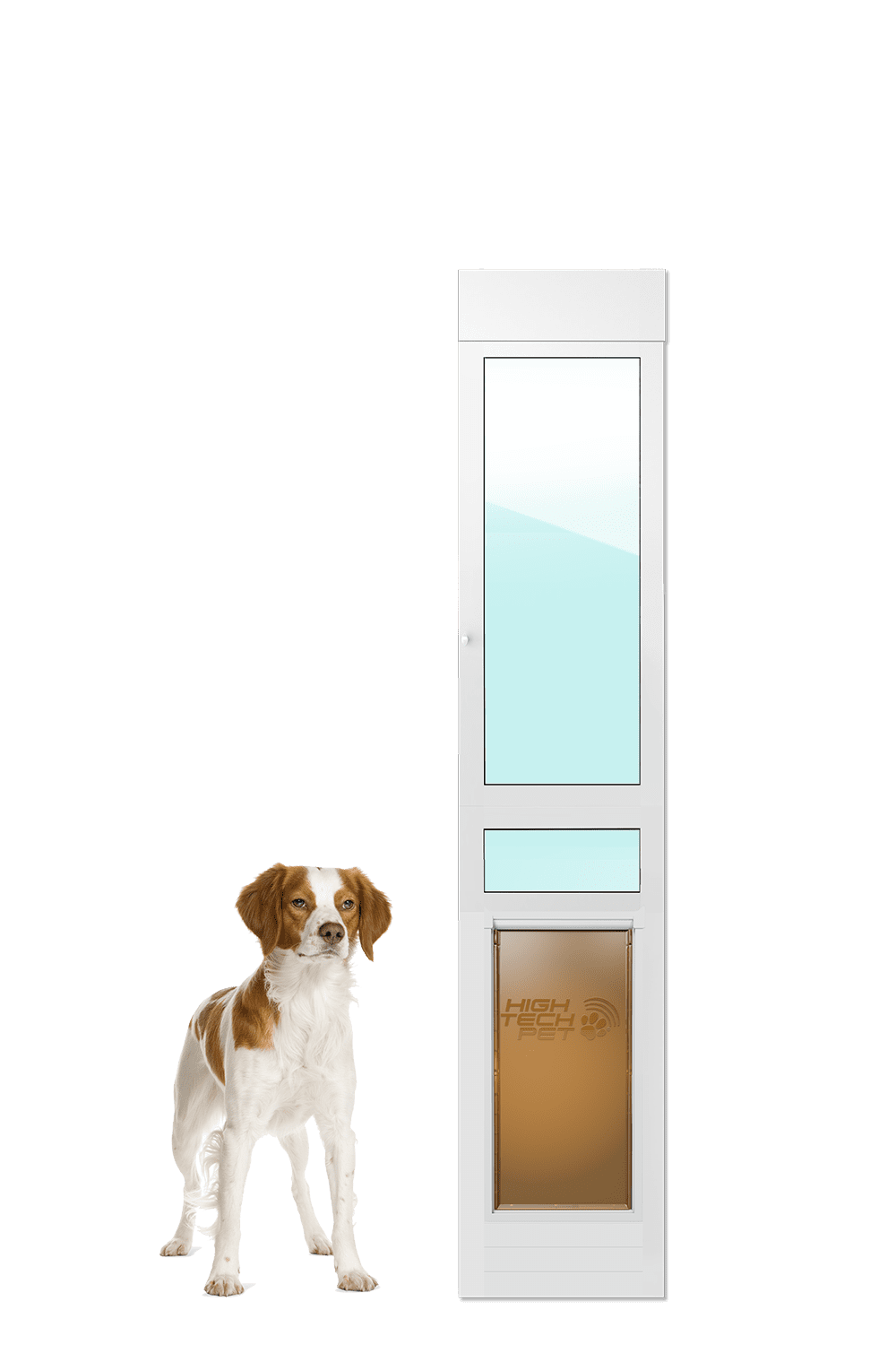 DURAFLEX PATIO PET DOOR LARGE, REGULAR HEIGHT