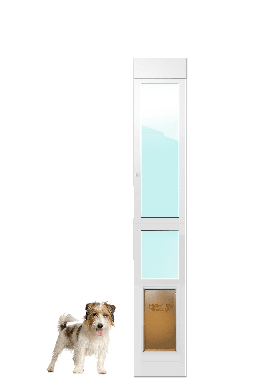DURAFLEX PATIO PET DOOR MEDIUM, REGULAR HEIGHT