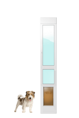 DURAFLEX PATIO PET DOOR MEDIUM, REGULAR HEIGHT