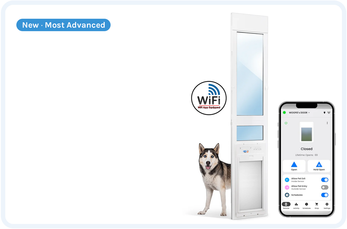 Patio Dog Doors for Sliding Glass Doors | High Tech Pet