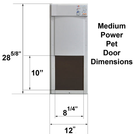 Medium Power Pet™ Door Plus Containment