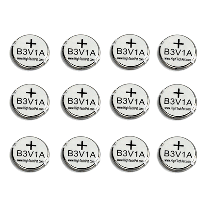 Model B3V1A Battery 12-Pack for MS-4 and MS-5 Digital Ultrasonic Pet Collar