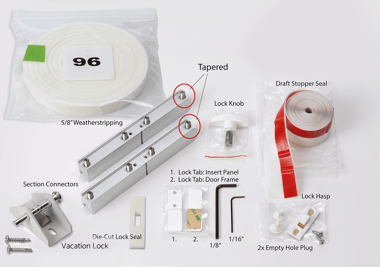 Patio Pet Door Installation Kit