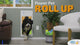 Power Pet Roll Up Smart Automatic Dog Door - XL, Door Installation
