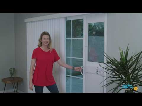 Power Pet Large Patio Pet Door Regular Height
